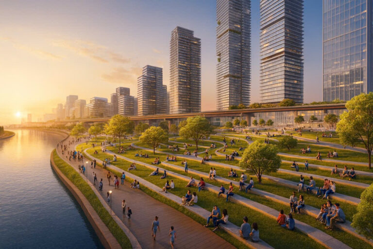 Liên danh Văn Phú – Đèo Cả báo cáo Hà Nội định hướng chiến lược tổng thể phát triển ‘Trục cảnh quan sông Hồng’