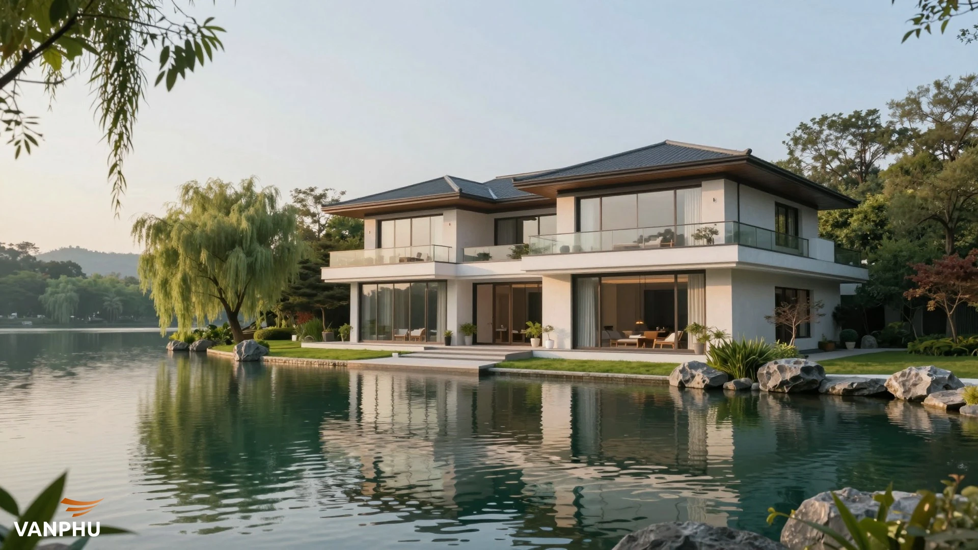 Tại sao bất động sản ven sông hồ lại trở thành lựa chọn hàng đầu cho không gian sống yên bình?